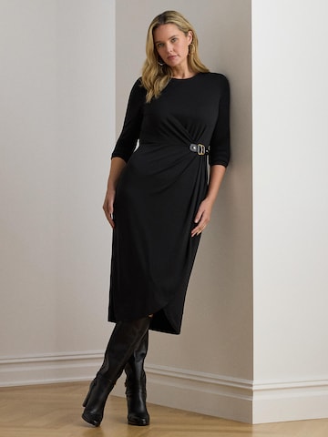 Lauren Ralph Lauren Plus Šaty 'SABLISE' - Čierna: predná strana
