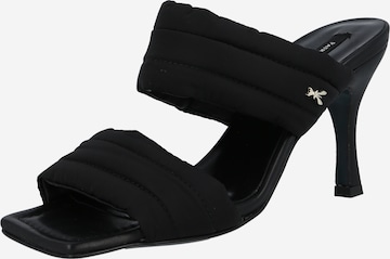 PATRIZIA PEPE - Sapato aberto em preto: frente