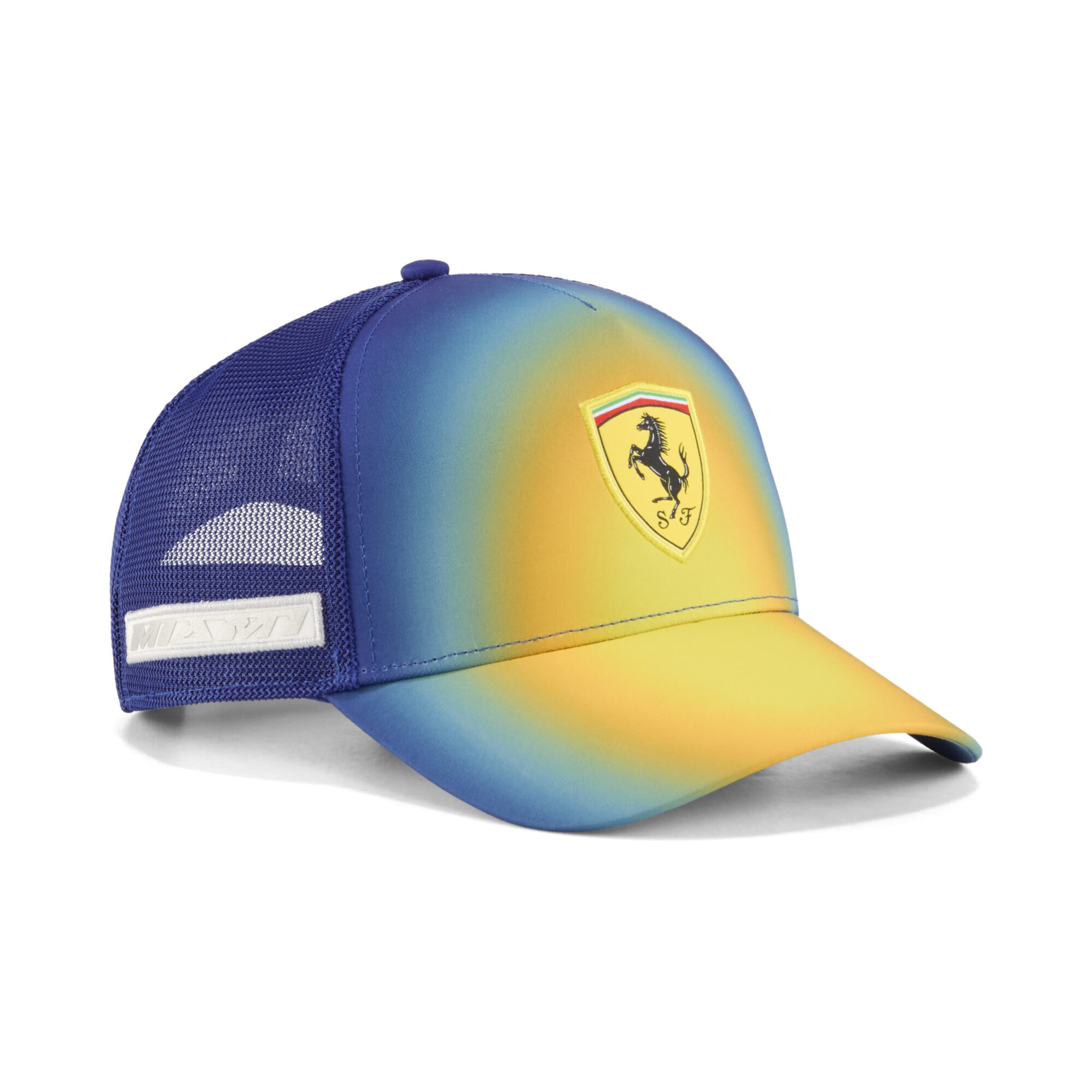 PUMA Sportpet 'Scuderia Ferrari Miami' in Geel: voorkant