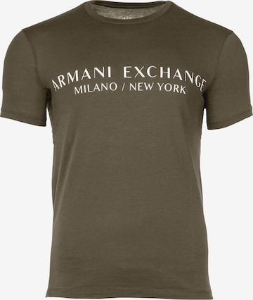 ARMANI EXCHANGE Regular fit Shirt in Green: front
