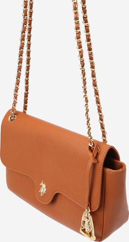 U.S. POLO ASSN. Crossbody Bag 'Jones' in Brown