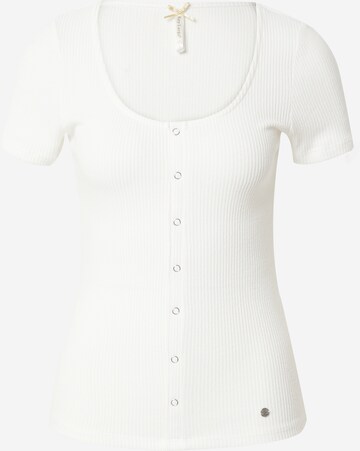 Key Largo Shirt 'BEA' in White: front