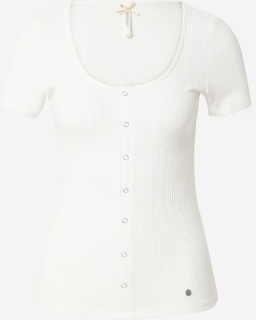 Key Largo T-shirt 'BEA' i vit: framsida
