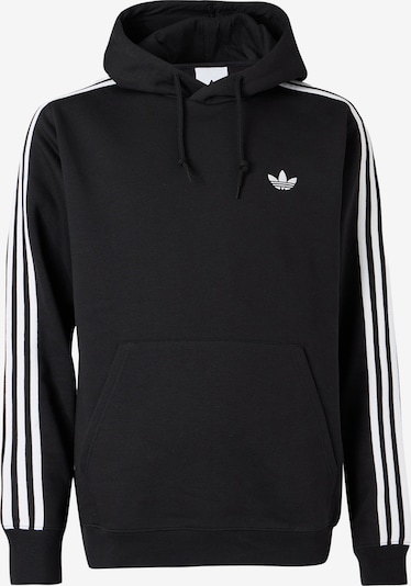 Megztinis be užsegimo iš ADIDAS ORIGINALS, spalva – juoda / balta, Prekių apžvalga