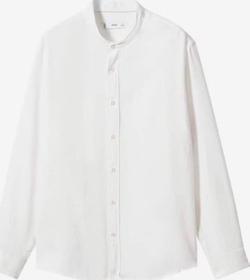 MANGO MAN Button Up Shirt 'Chennai' in White: front