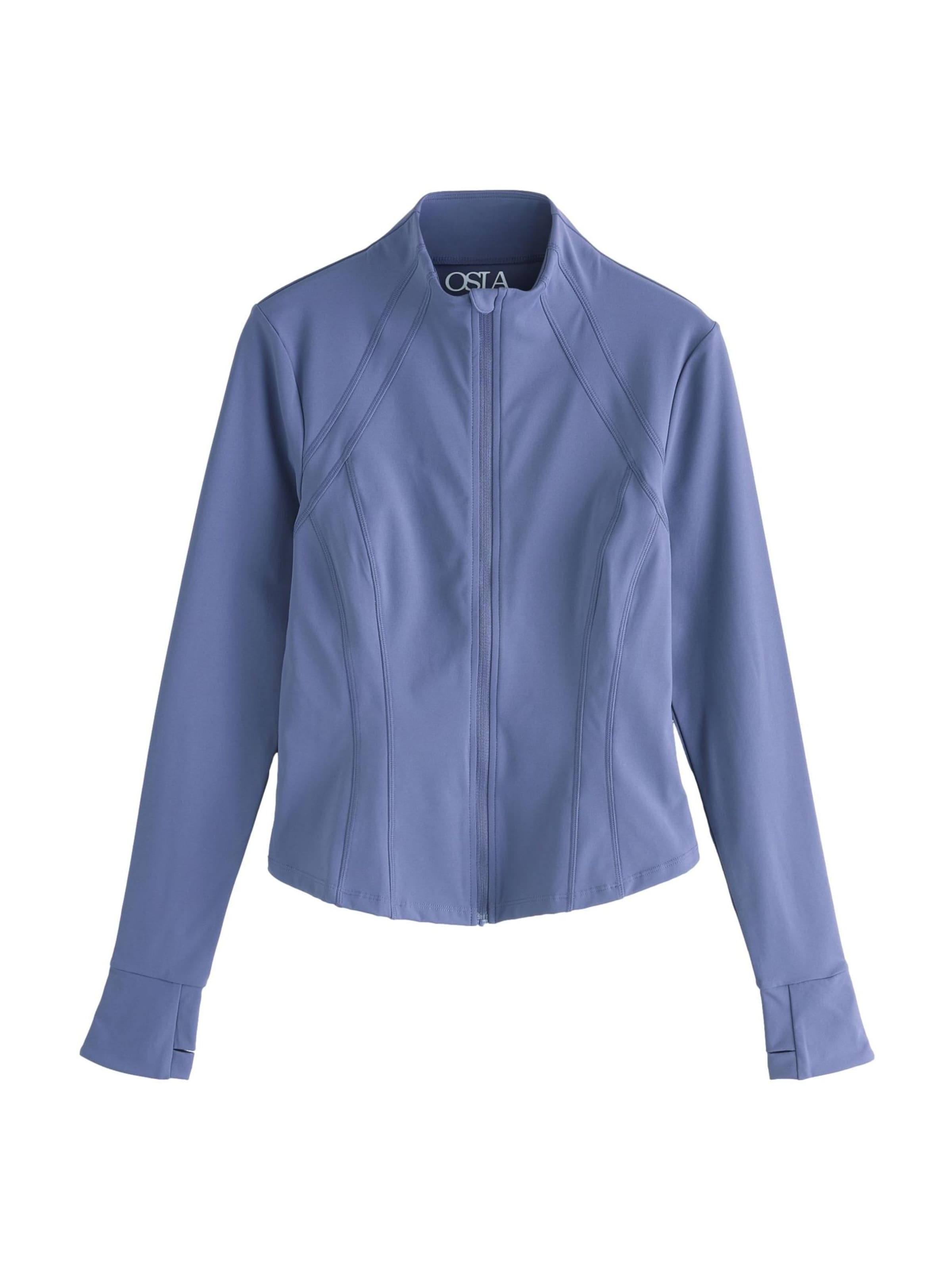 Osia Trainingsjack in Blauw: voorkant