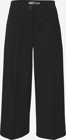 Fransa Wide Leg Hose 'MILENA' in Schwarz: predná strana