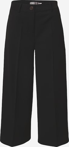 Fransa Wide leg Pleated Pants 'MILENA' in Black: front