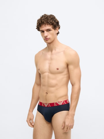 Slip Emporio Armani en beige : devant