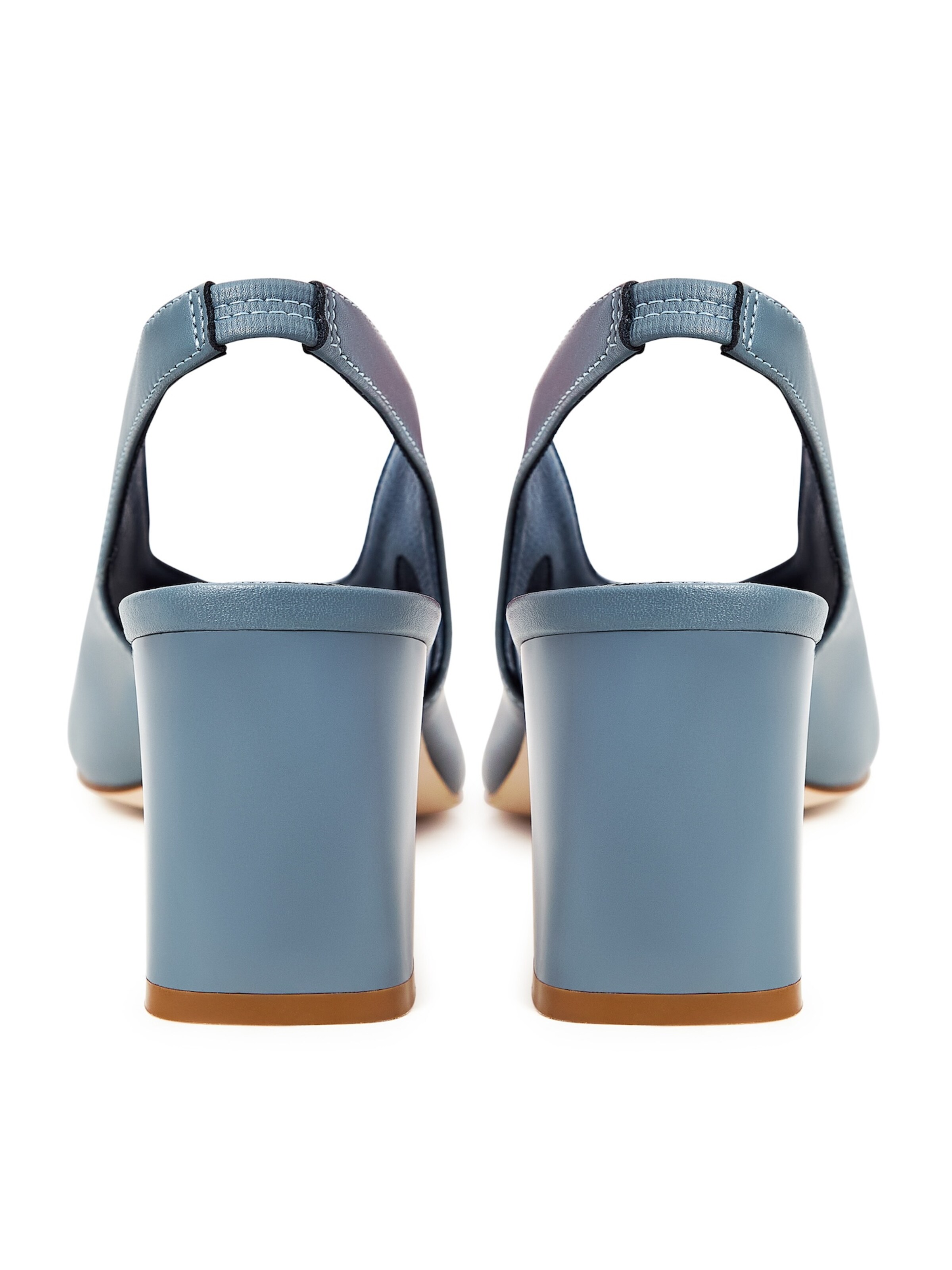 CESARE GASPARI Slingback pumps in Blue