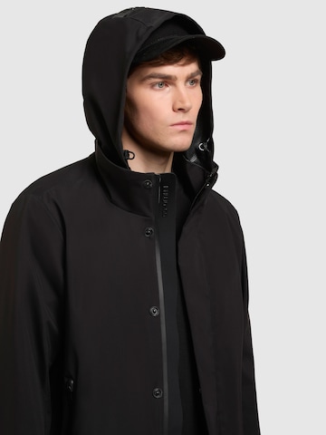 khujo Toiminnallinen takki 'York2' värissä musta