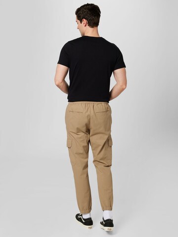 ABOUT YOU Tapered Cargo trousers 'Berat' in Beige