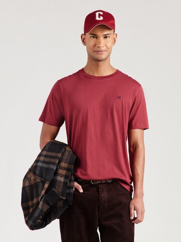 Hackett London Μπλουζάκι σε κόκκινο: μπροστά