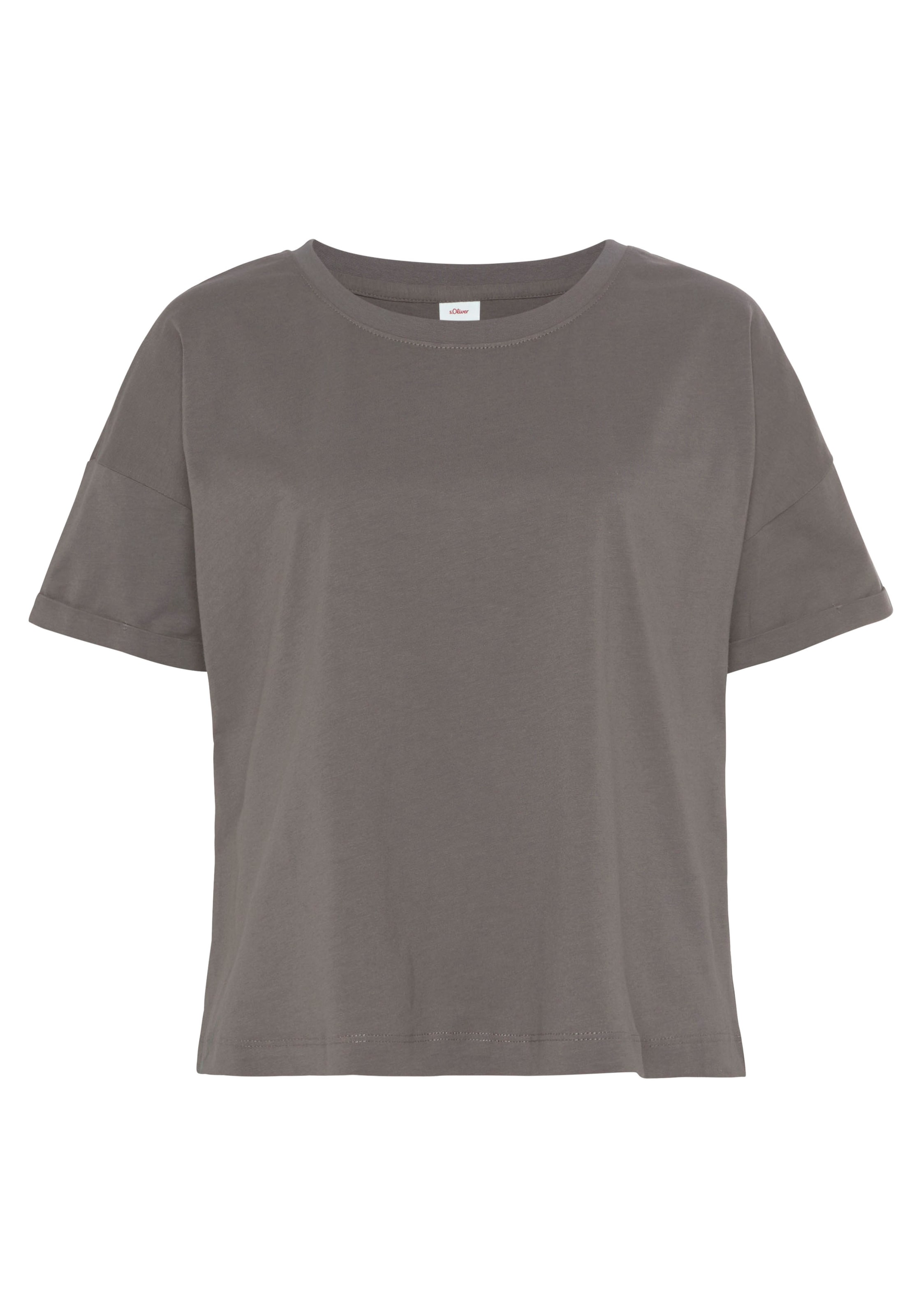 T-shirt s.Oliver en gris : devant
