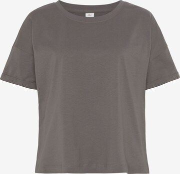 T-shirt s.Oliver en gris : devant