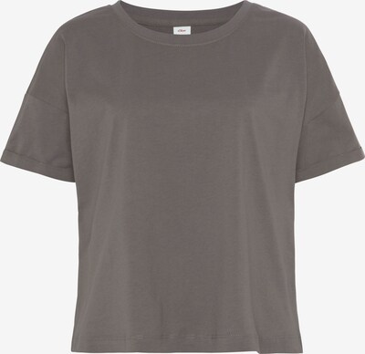 s.Oliver T-shirt en anthracite, Vue avec produit