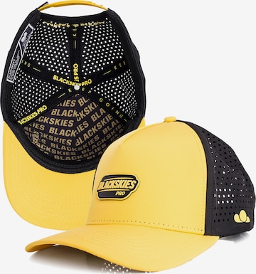 Blackskies Sportcap 'Pro Flow Sport Performance' in Gelb: Vorderseite