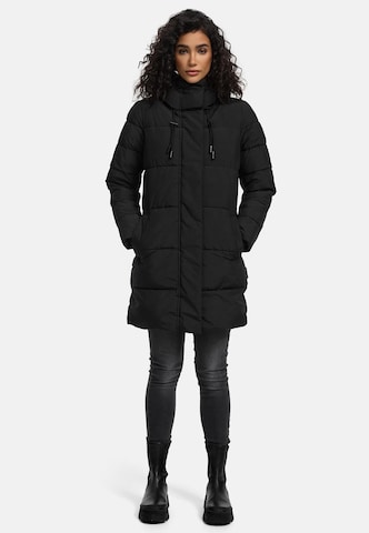 Cappotto invernale 'Kaituu XVI' di MARIKOO in nero: frontale