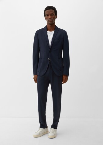 Coupe slim Pantalon chino s.Oliver BLACK LABEL en bleu