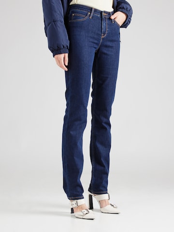 Coupe slim Jean 'MARION' Lee en bleu : devant