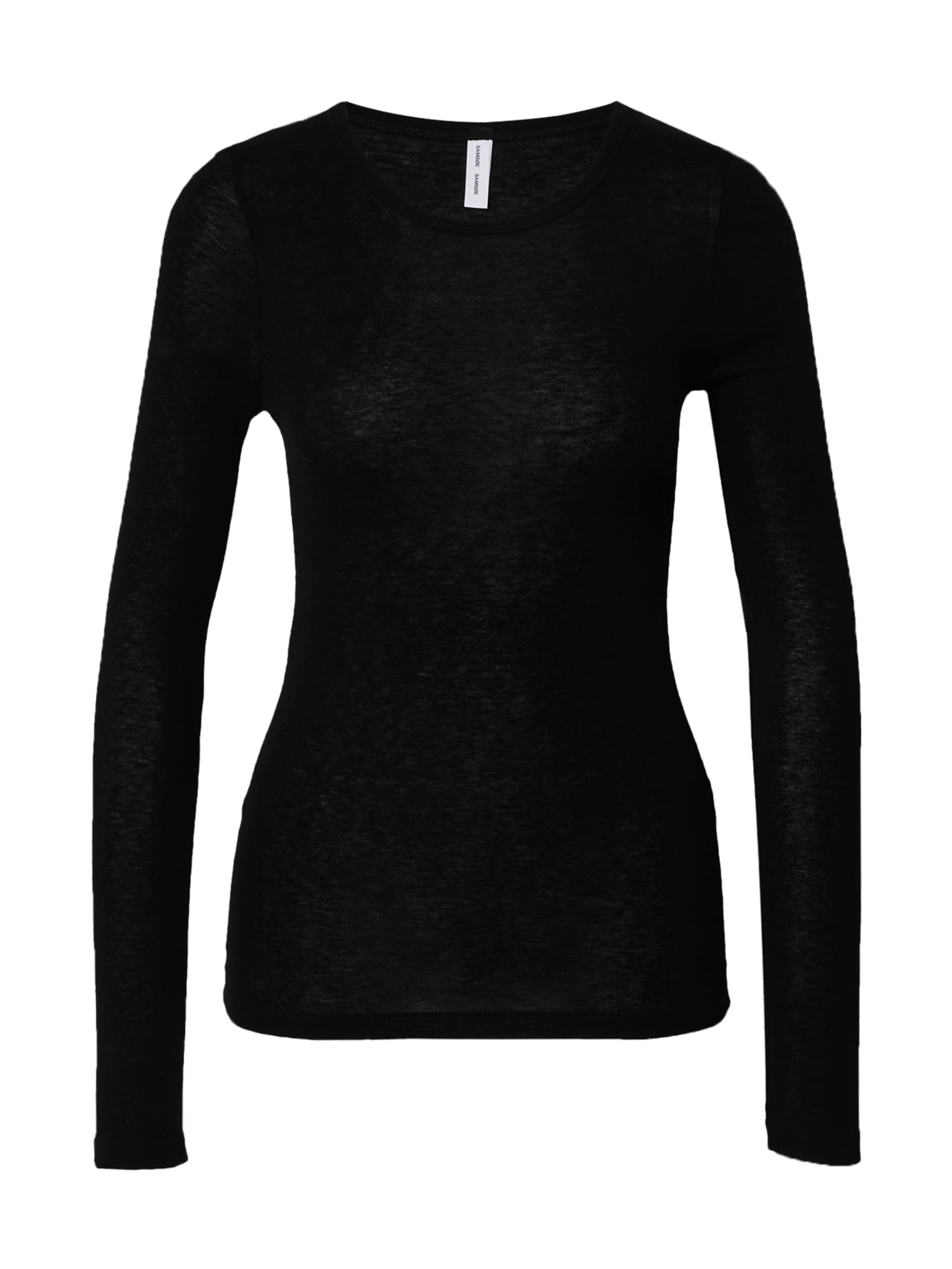 T-shirt 'Sadou' Samsøe Samsøe en noir : devant