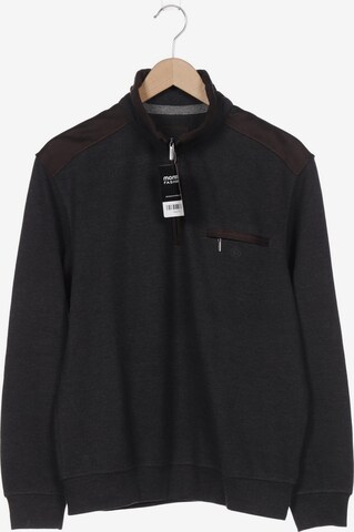 bugatti Sweatshirt & Zip-Up Hoodie in M in Grey: front