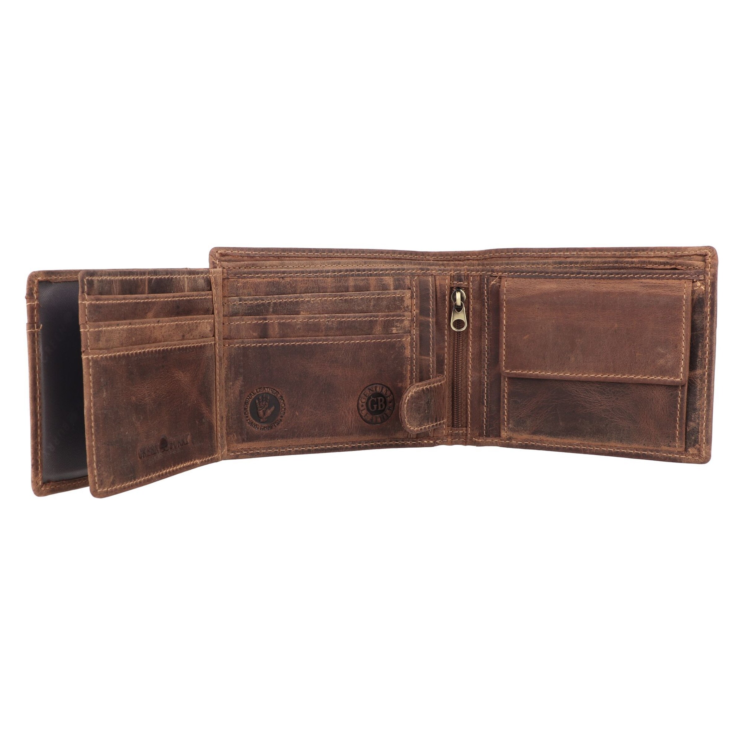 Porte-monnaies GREENBURRY en marron