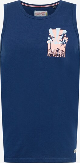 Petrol Industries Shirt in blau / hellblau / rosa, Produktansicht