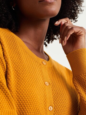 Cardigan WE Fashion en jaune