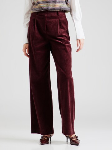 MAX&Co. Wide Leg Hose 'LIGURIA' in Lila: Vorderseite