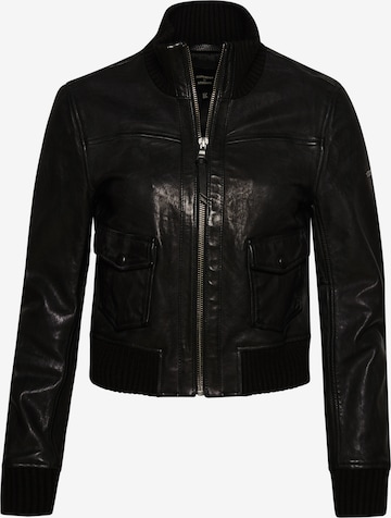 Superdry Between-Season Jacket in Black: front