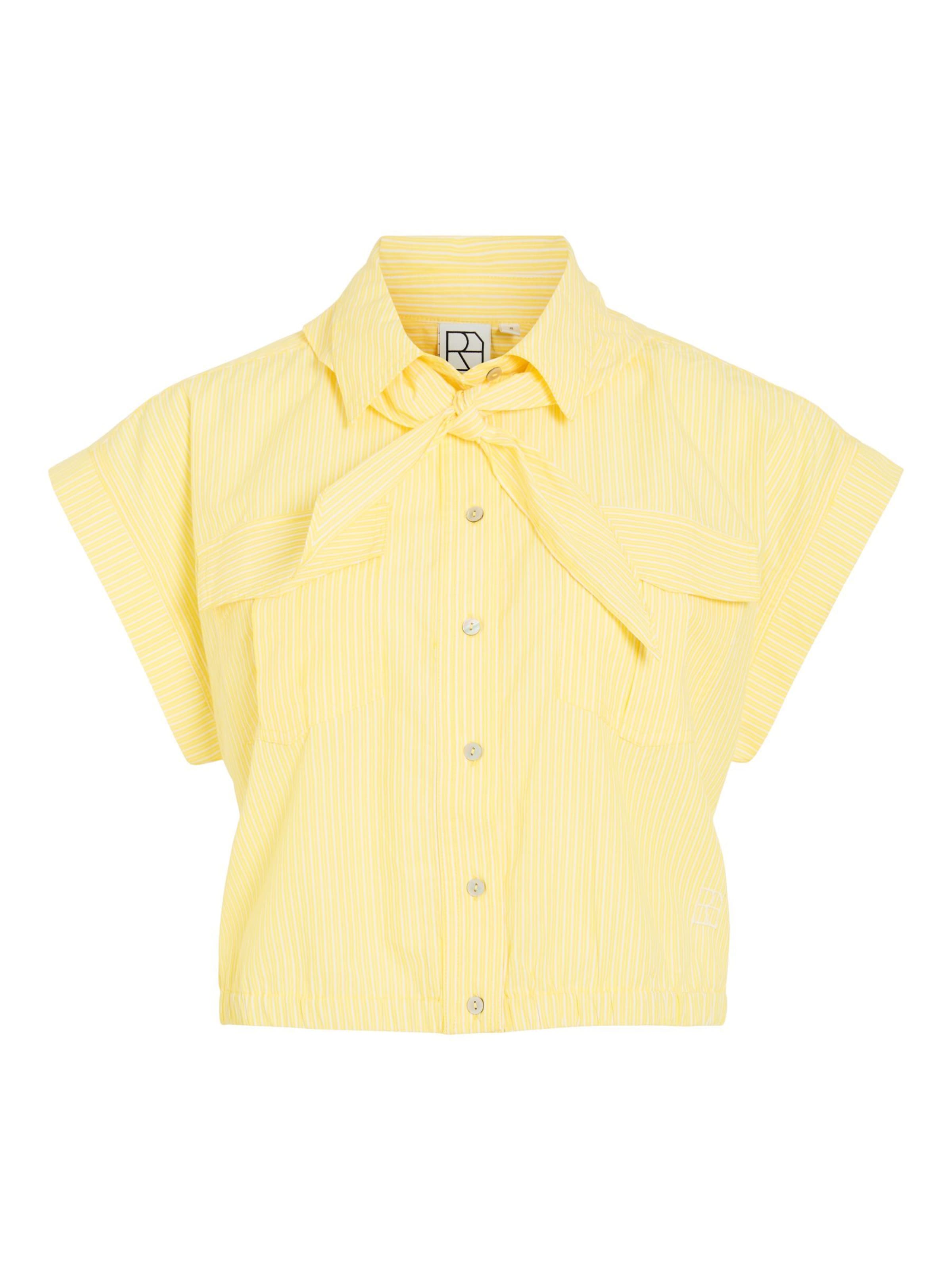 Chemisier 'Linne' ROUGE EDIT en jaune : devant