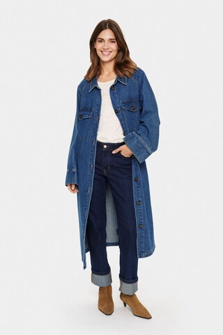 SAINT TROPEZ Übergangsmantel 'Ilba' in Blau