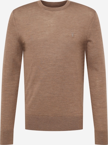 AllSaints Pullover in Braun: predná strana