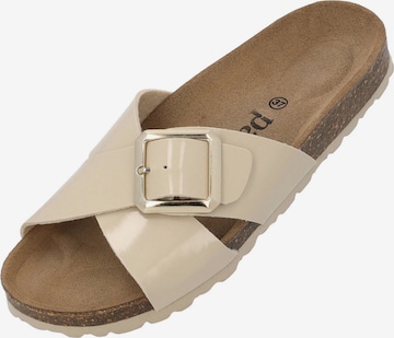 Palado Mules 'Ranreak' in Beige: front