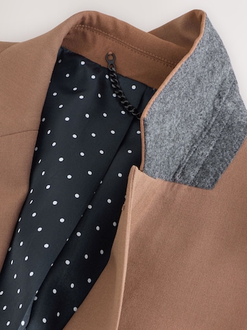 Next Slim Fit Sakko in Braun