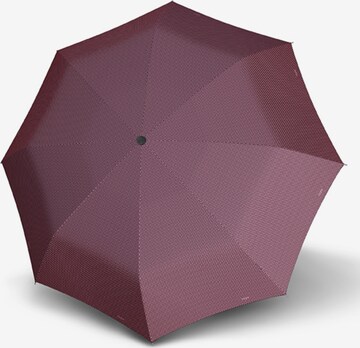 Doppler Regenschirm 'Carbonsteel Magic' in Rot: Vorderseite