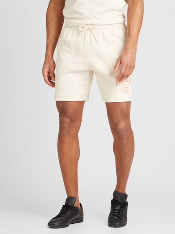 Regular Pantalon ADIDAS ORIGINALS en blanc : devant