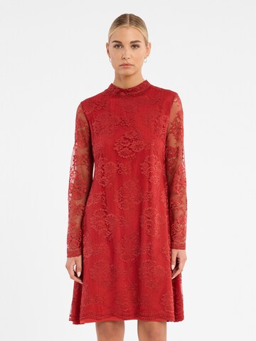 Ana Alcazar Kleid 'Cenny' in Rot: Vorderseite