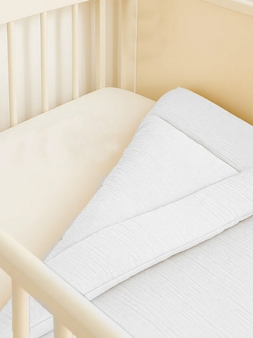 PAPATE - Manta para bebé en blanco