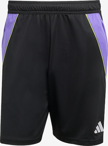 Pantalon de sport 'Tiro 24' ADIDAS PERFORMANCE en noir : devant