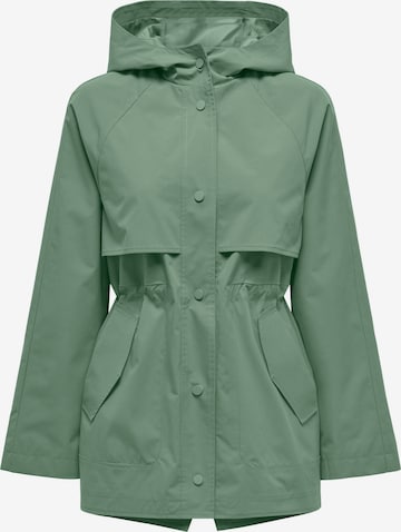 ONLY Between-Seasons Parka 'BLUE' in Green: front