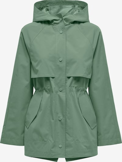 Parka de primăvară-toamnă 'BLUE' ONLY pe verde, Vizualizare produs