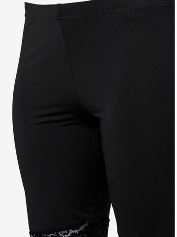 Zizzi Slim fit Sports trousers in Black