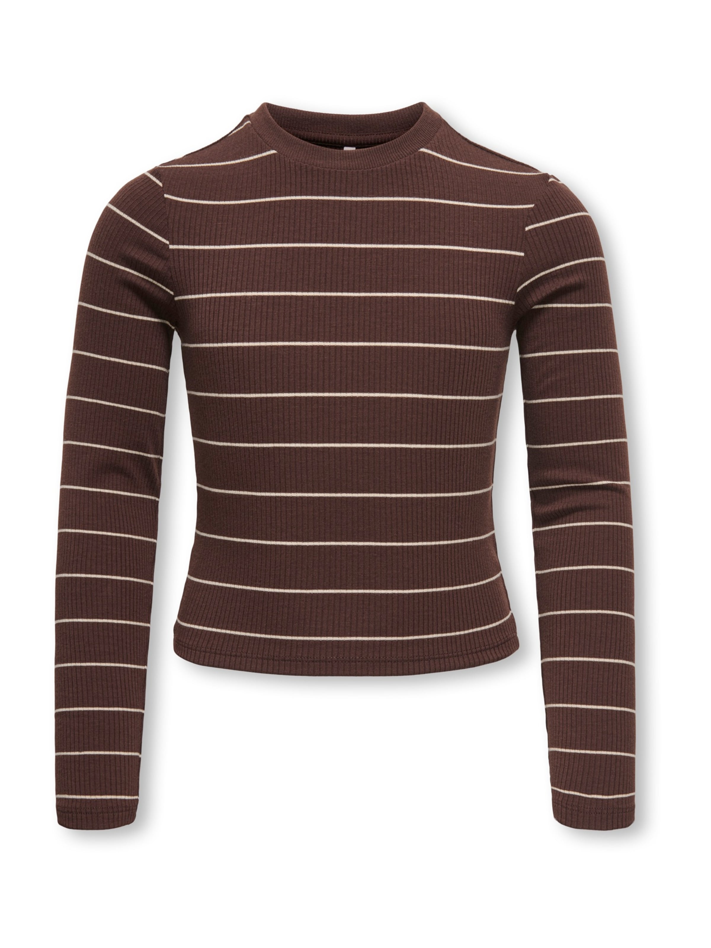 ONLY GIRLS Shirt 'KOGLUPE' in Brown: front
