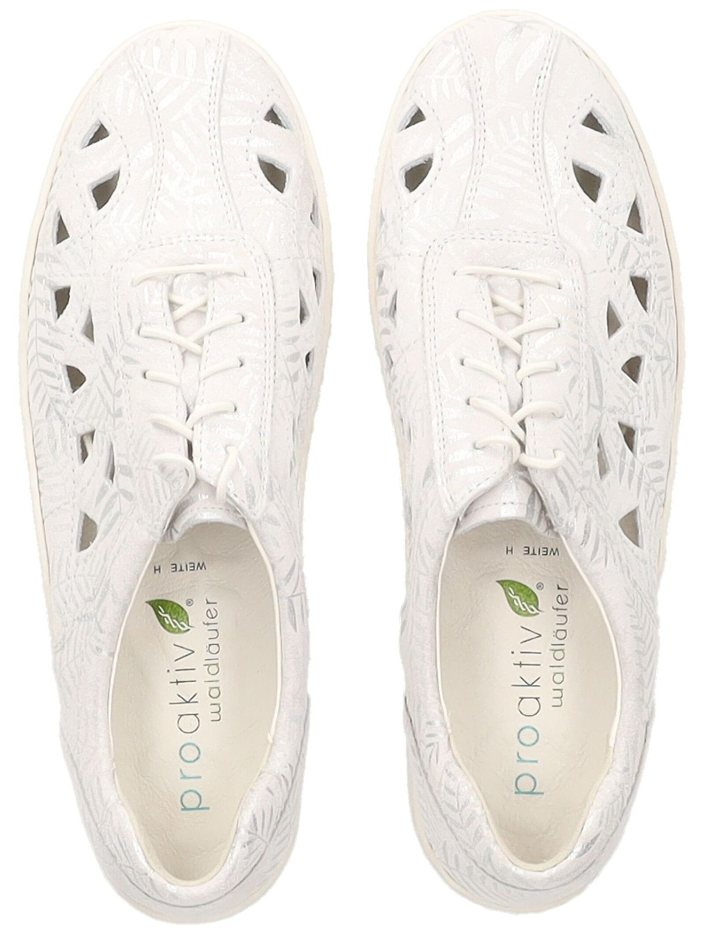 WALDLÄUFER Veterschoen in Wit