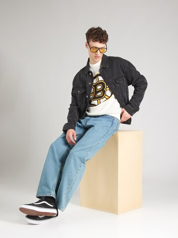 Mitchell & Ness Pullover in Beige