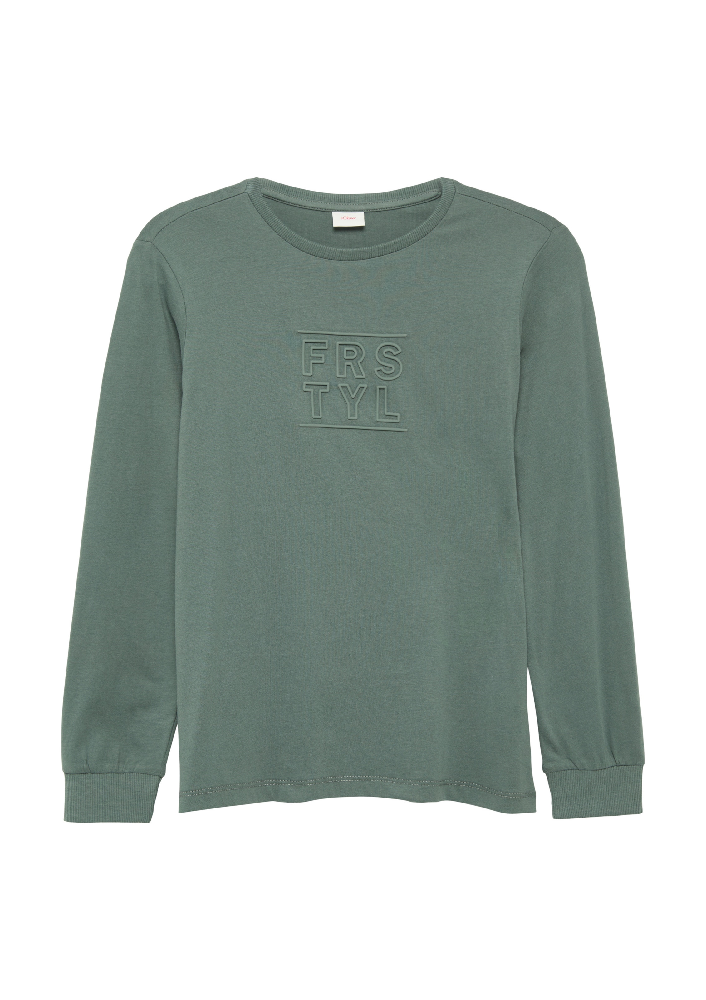 s.Oliver T-Shirt in Grün: Vorderseite