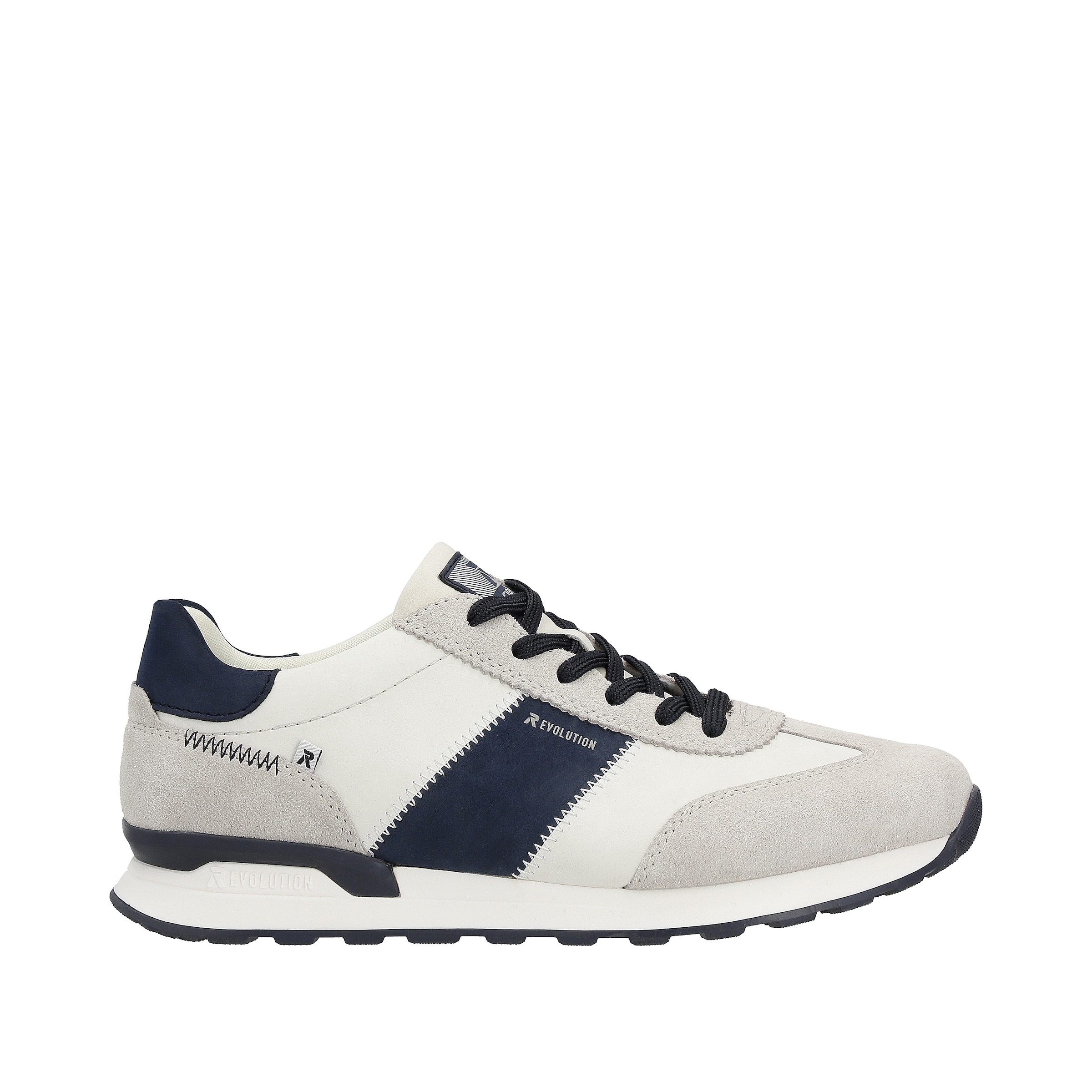 Baskets basses 'U0306' Rieker Sport en blanc