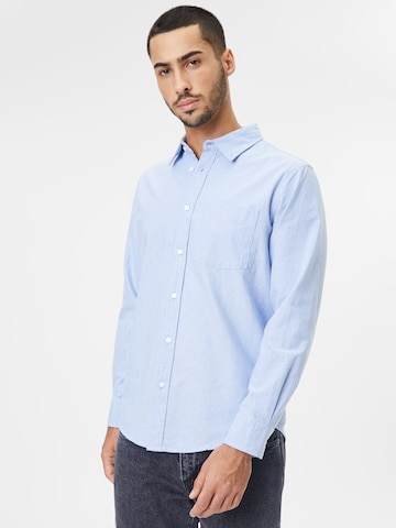 AÉROPOSTALE Regular Fit Hemd in Blau: predná strana
